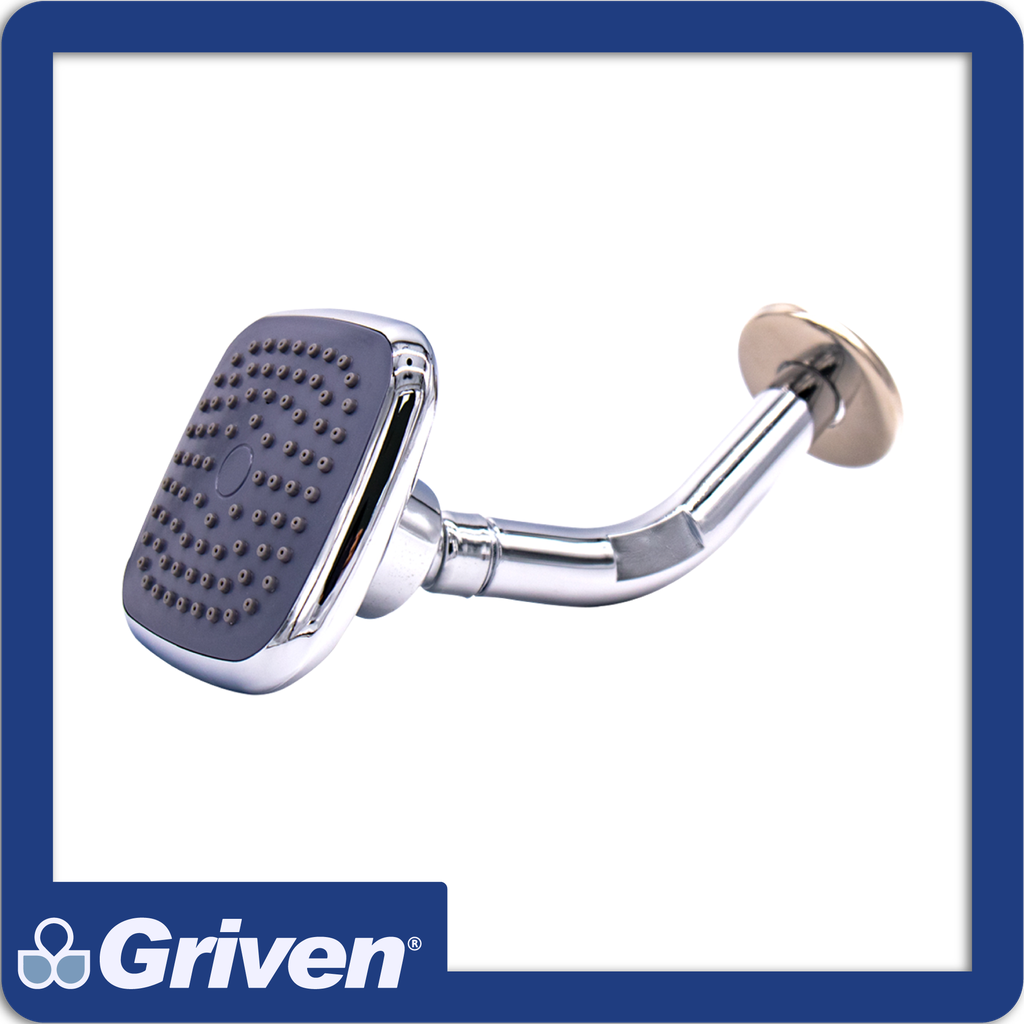 [A367-R8605] Regadera para ducha tipo plato 9.5cm pza