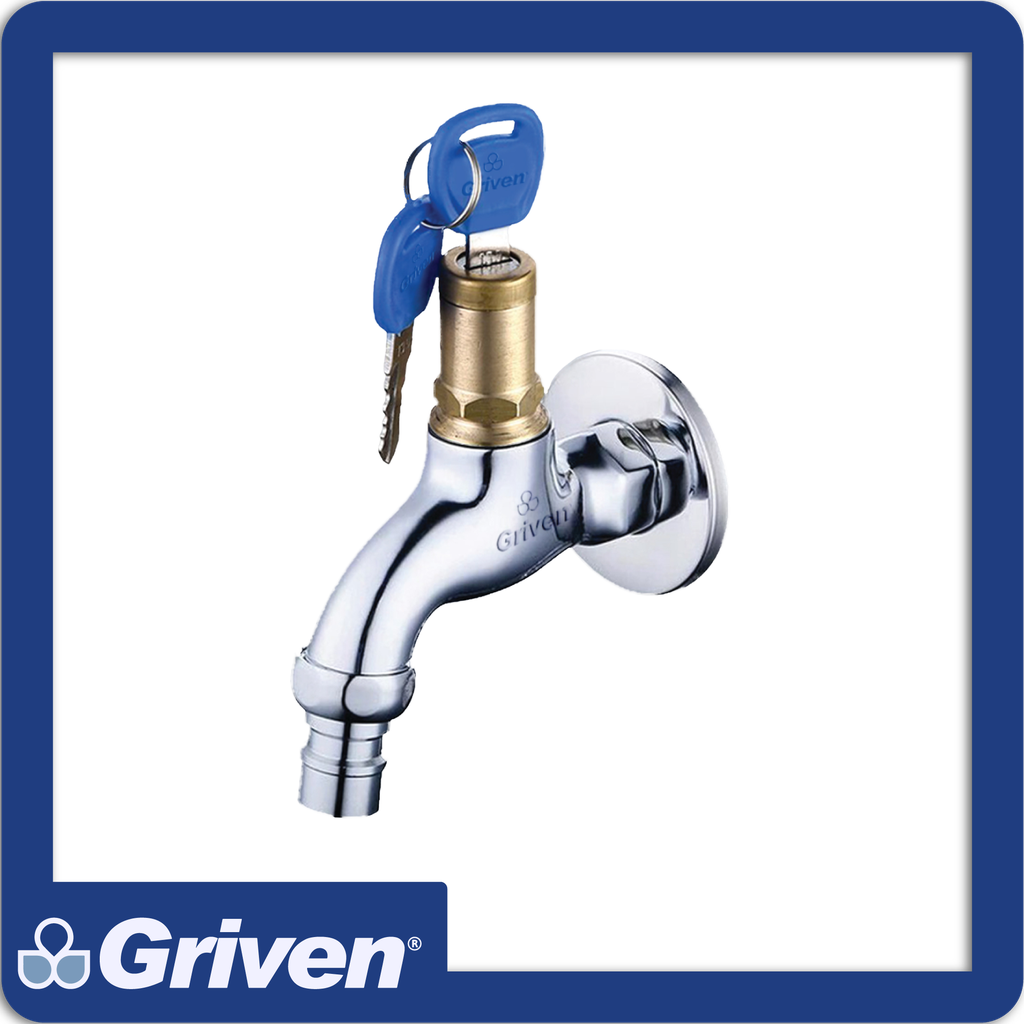 Llave de chorro antirrobo incluye 2 llaves