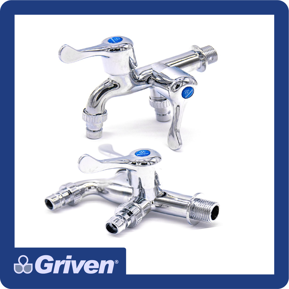 Llave para agua doble funcion o salida