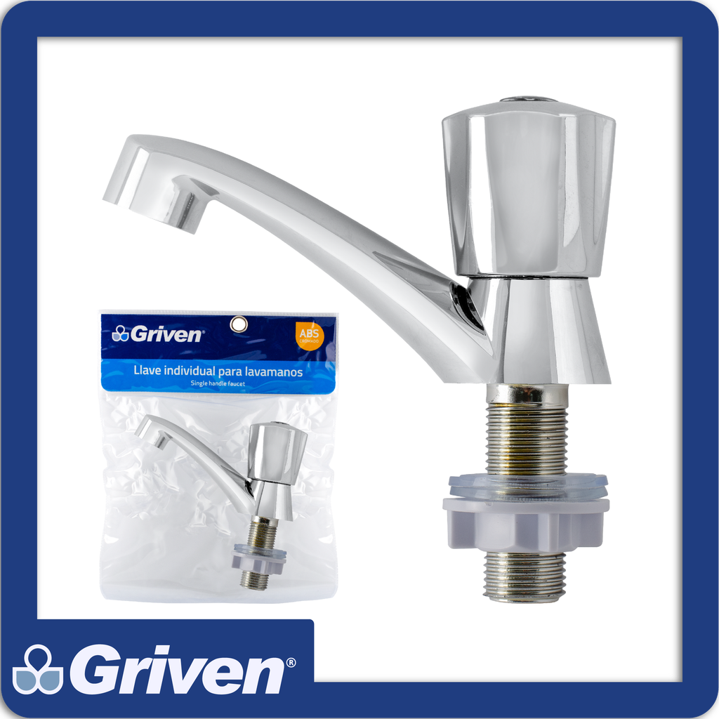 Llave individual para lavamanos