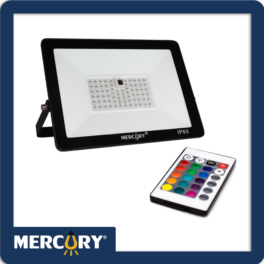 Reflector led 200w rgb con control