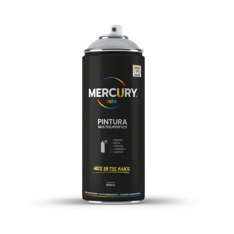 [PAE315] Aerosol mercury 400ml 315 beige