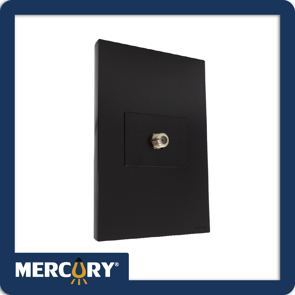 Toma coaxial black luxury