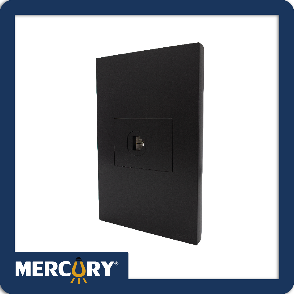 Toma telefono sencilla black luxury