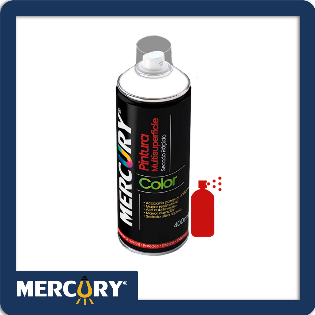 [PAE131] Aerosol mercury 400ml 131 rojo suzuki