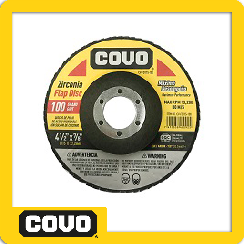 [CV-FD115-100] Disco flap 4-1/2 pulgadas grano 100