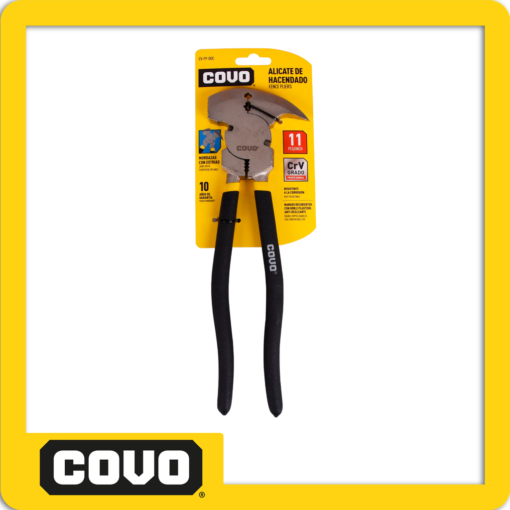 Pinza de hacendado 11" blister