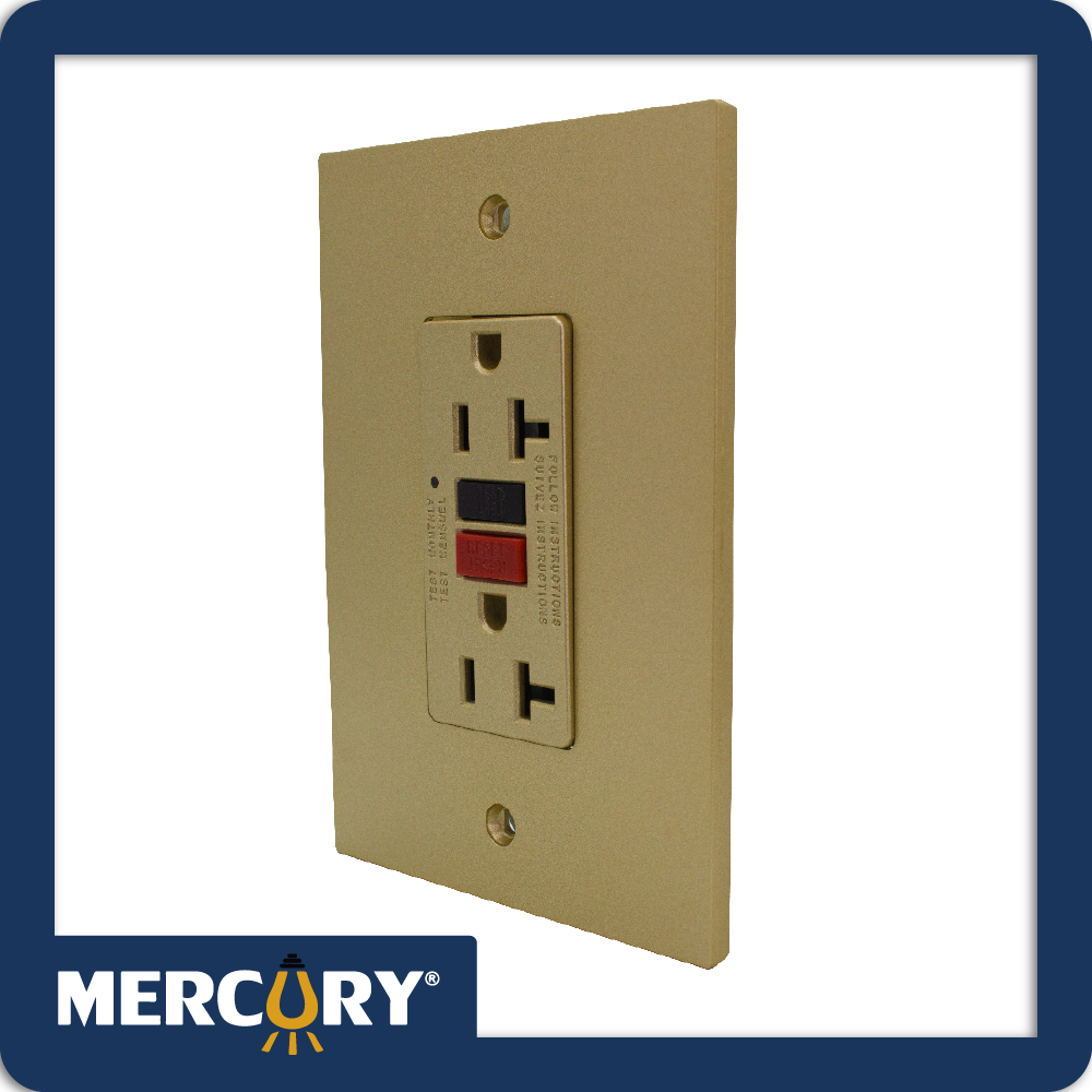 Toma gfci 20a golden luxury