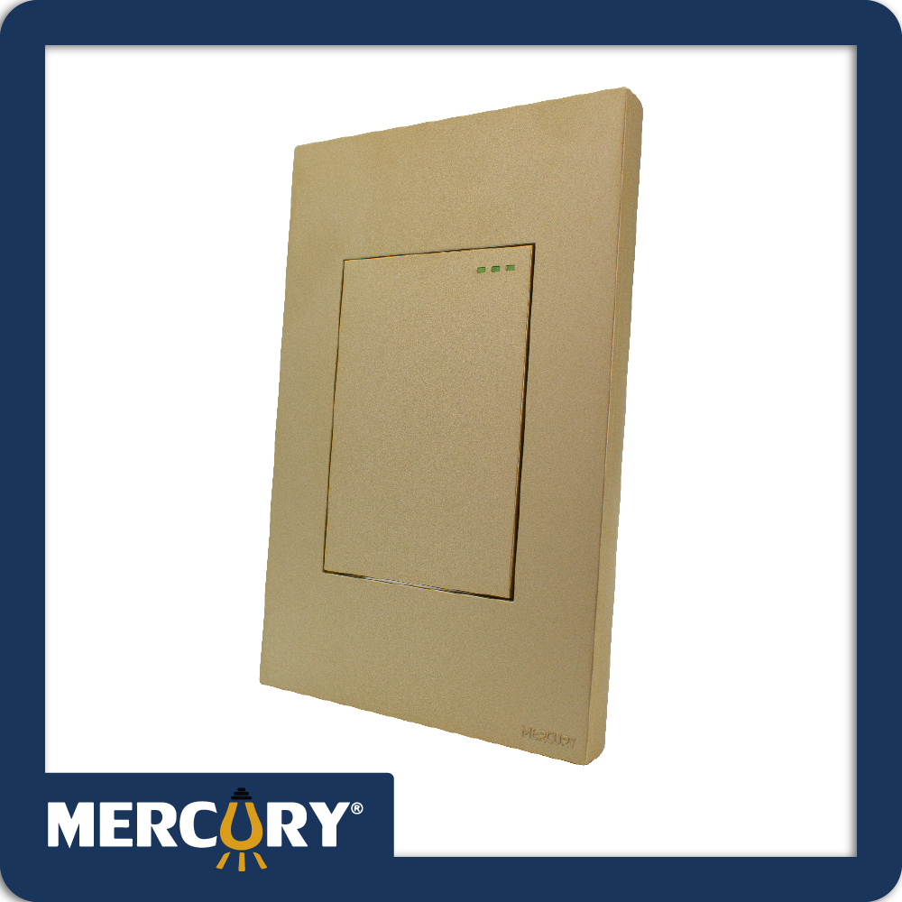 [ETI126] Interruptor sencillo conmutable golden luxury