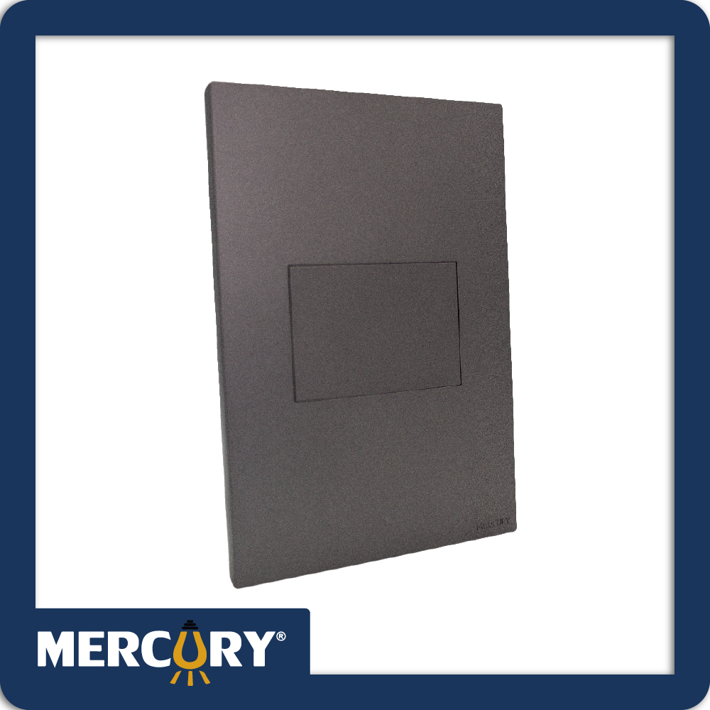 [ETI123] Placa ciega silver luxury