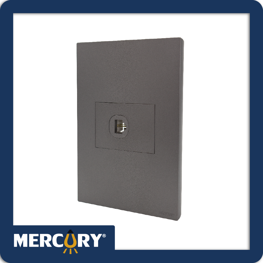 Toma telefono sencilla silver luxury