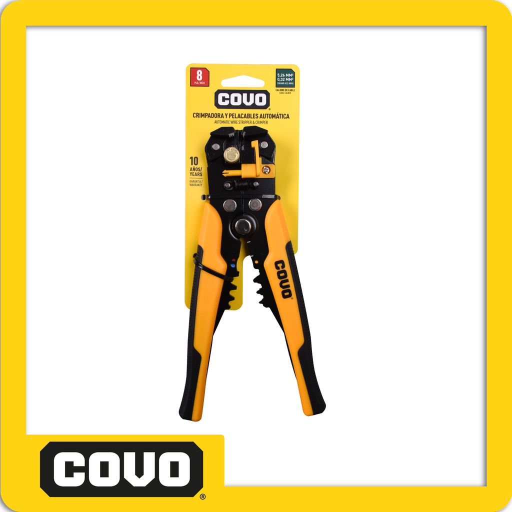 Pinza pelacables automatica 8"