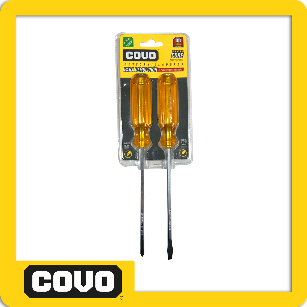 Destornilladores -2pzas