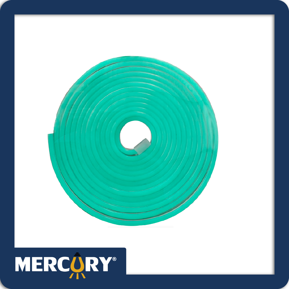 Cinta led neon flex 12v rollo x5m azul aguamarina