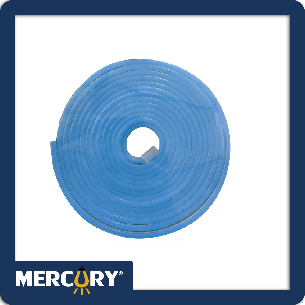 Cinta led neon flex 12v rollo x5m azul