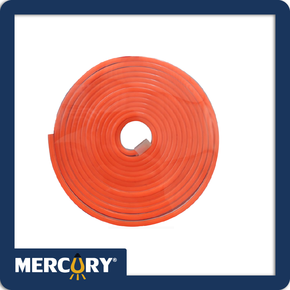 Cinta led neon flex 12v rollo x5m naranja