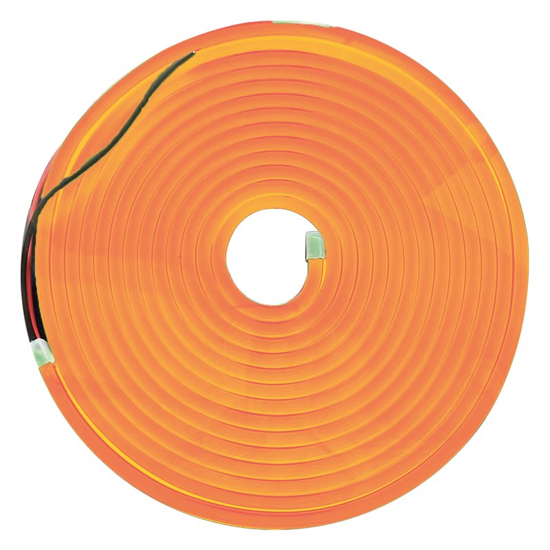 [ICL112] Cinta led neon flex 12v rollo x5m naranja