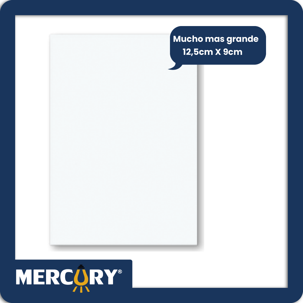 [ETI97] Placa ciega white luxury