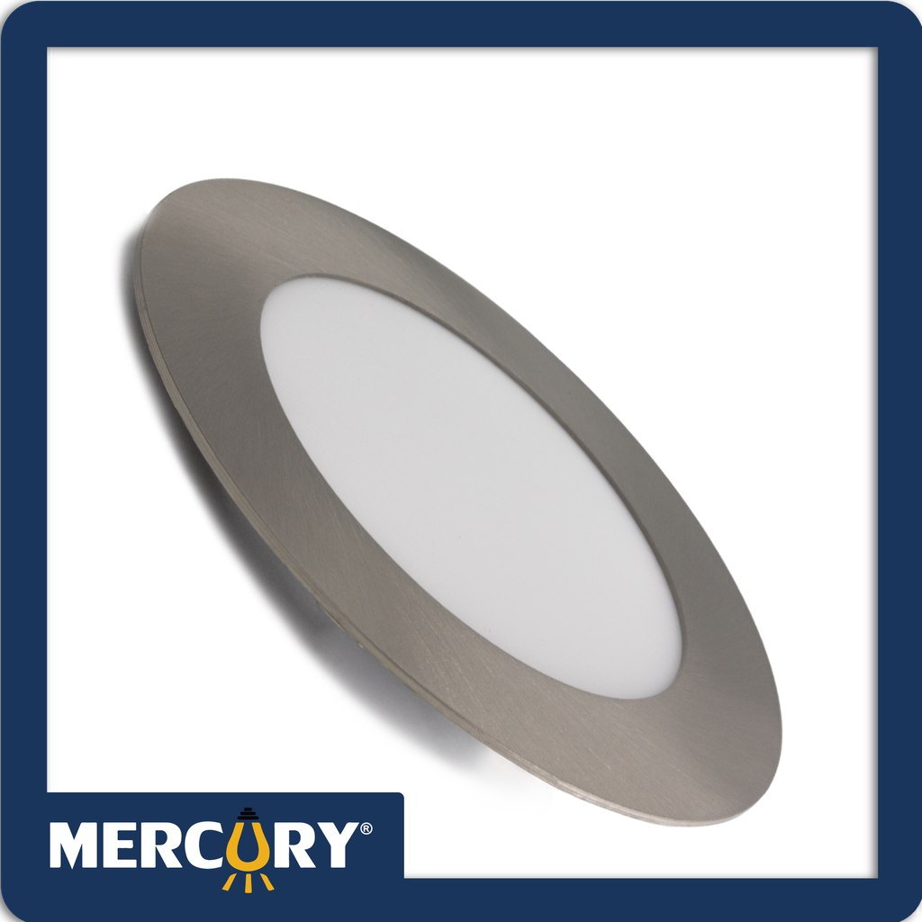 Panel led satin  24w/10" 6500k redondo incrustar