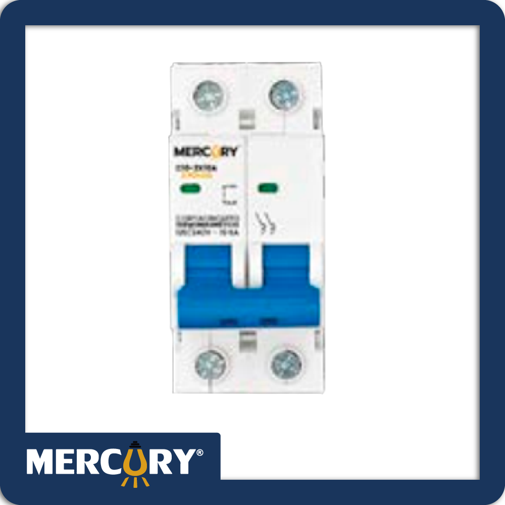 Breaker riel 2p*25a