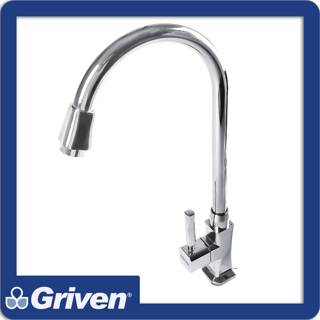 [A367-SH008A] Grifo individual p/fregadero acab en cromo pza