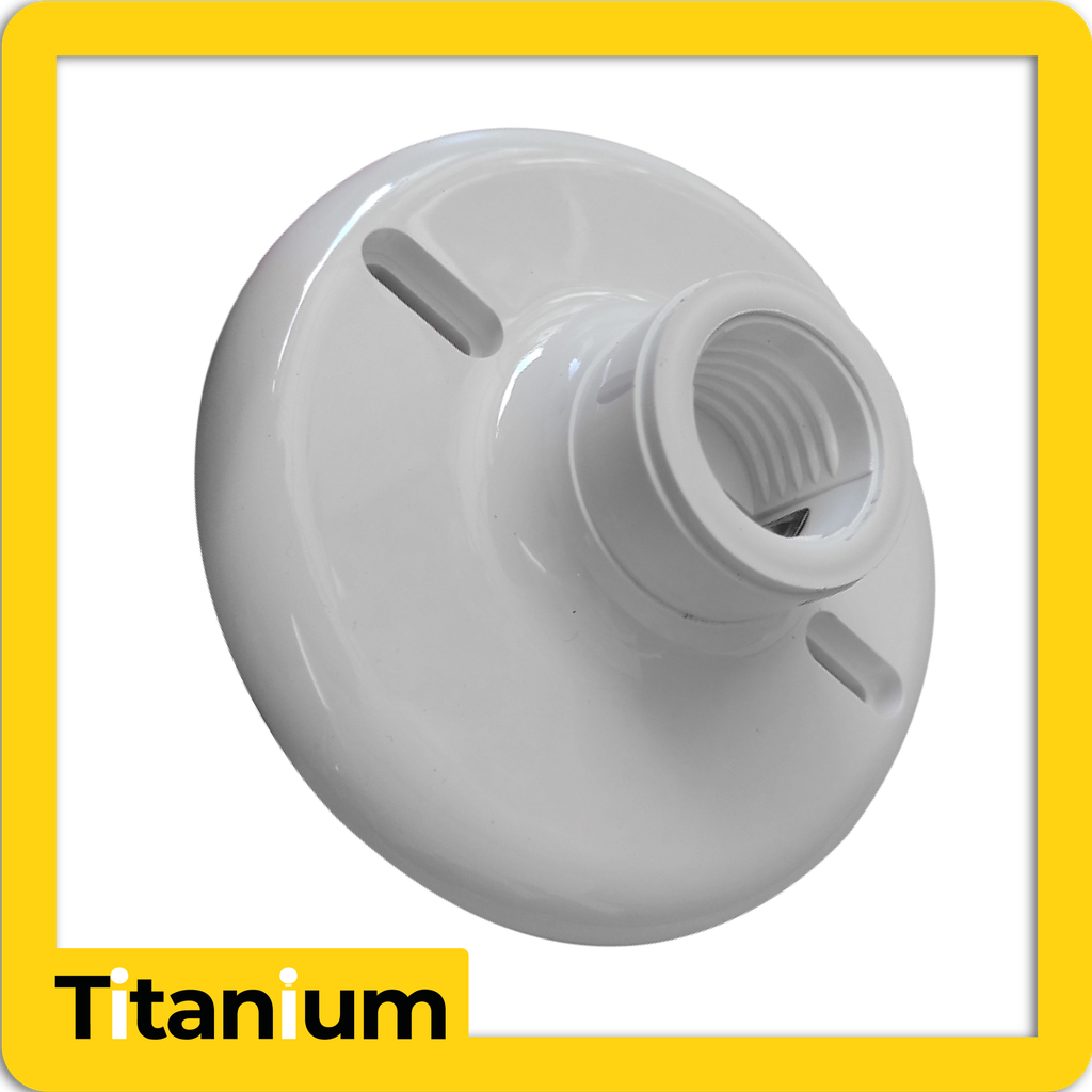 Plafon loza e27 titanium