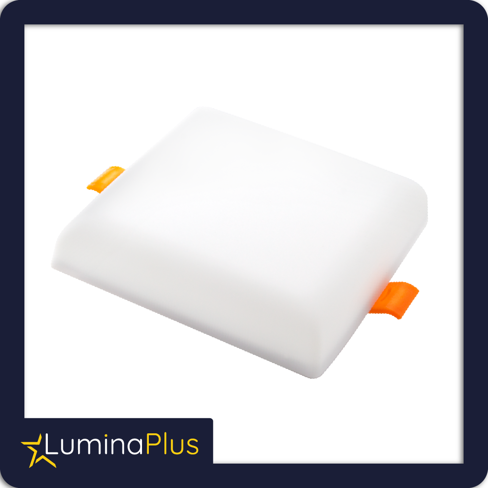 Panel led frameless cuadrado 24w incrustar 6500k