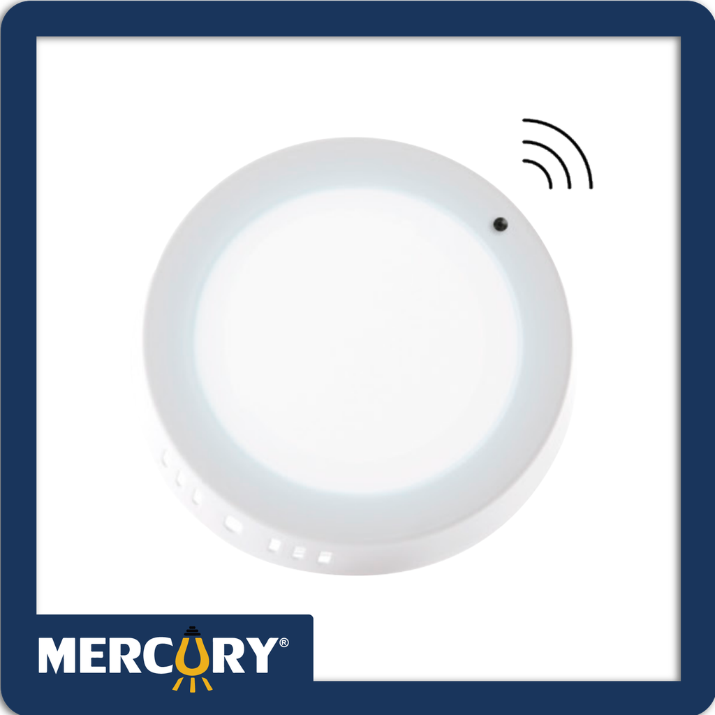 Panel led sensor sobreponer 18w 6500k/red