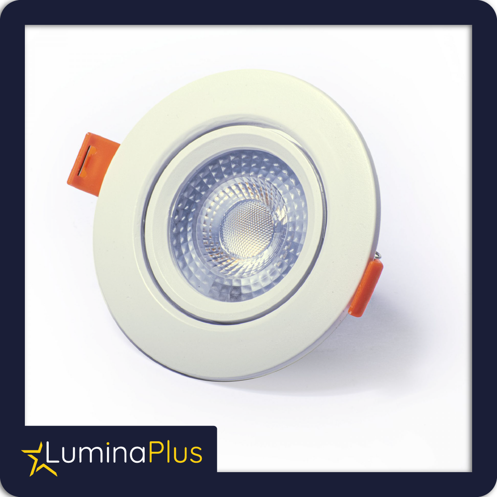 Bala led 5w 6500k blanca redonda