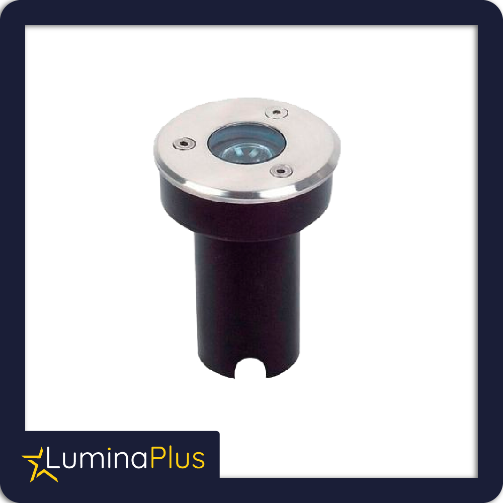 [IPL221L] Bala de piso 1w 2" 6500k satin luz blanca