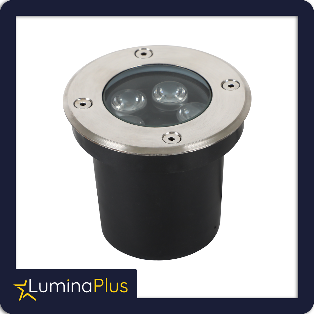 [IPL105L] Bala de piso 5w 4" 6500k satin luz blanca