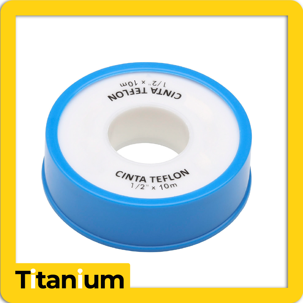 Cinta teflon 1/2 pulgada 8m