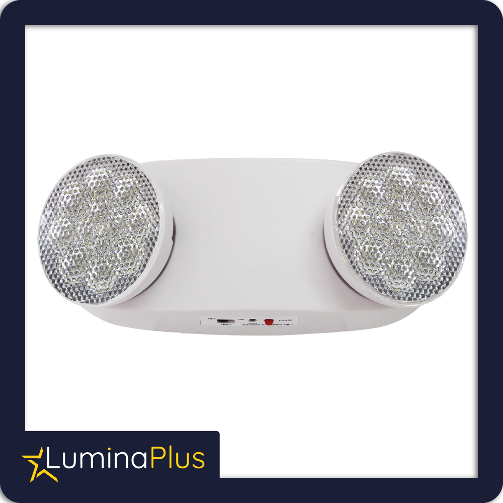 Lampara led emergencia 2x1.2w