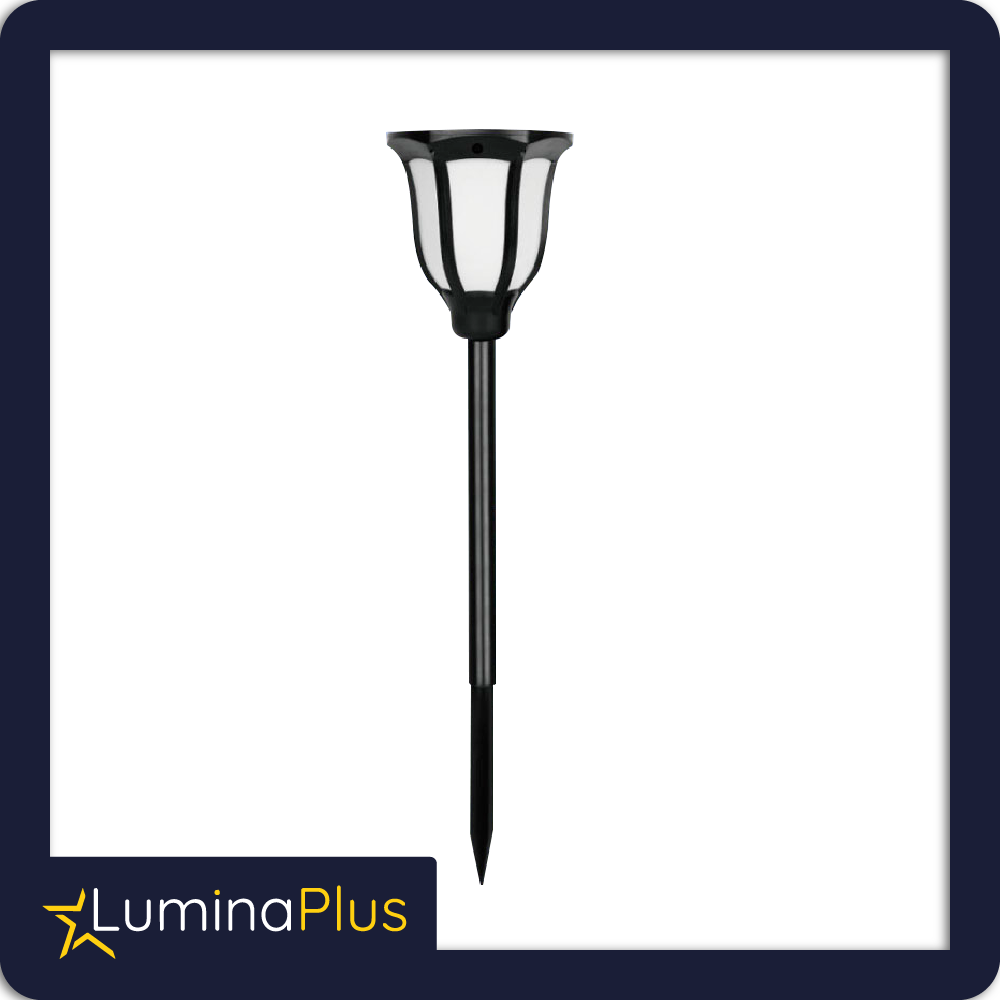 Farol solar antorcha pared o estaca 1,2w c-control