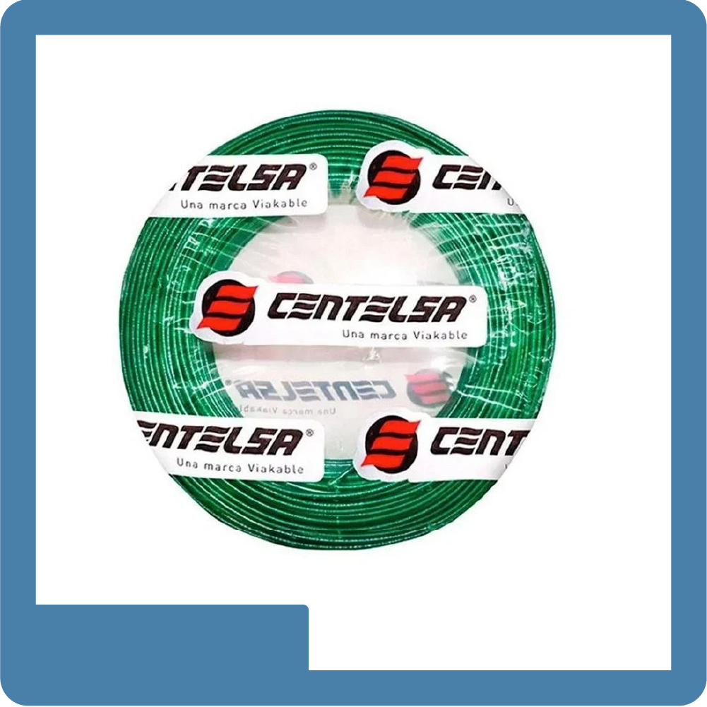 Alambre cen THHN 12 Verde