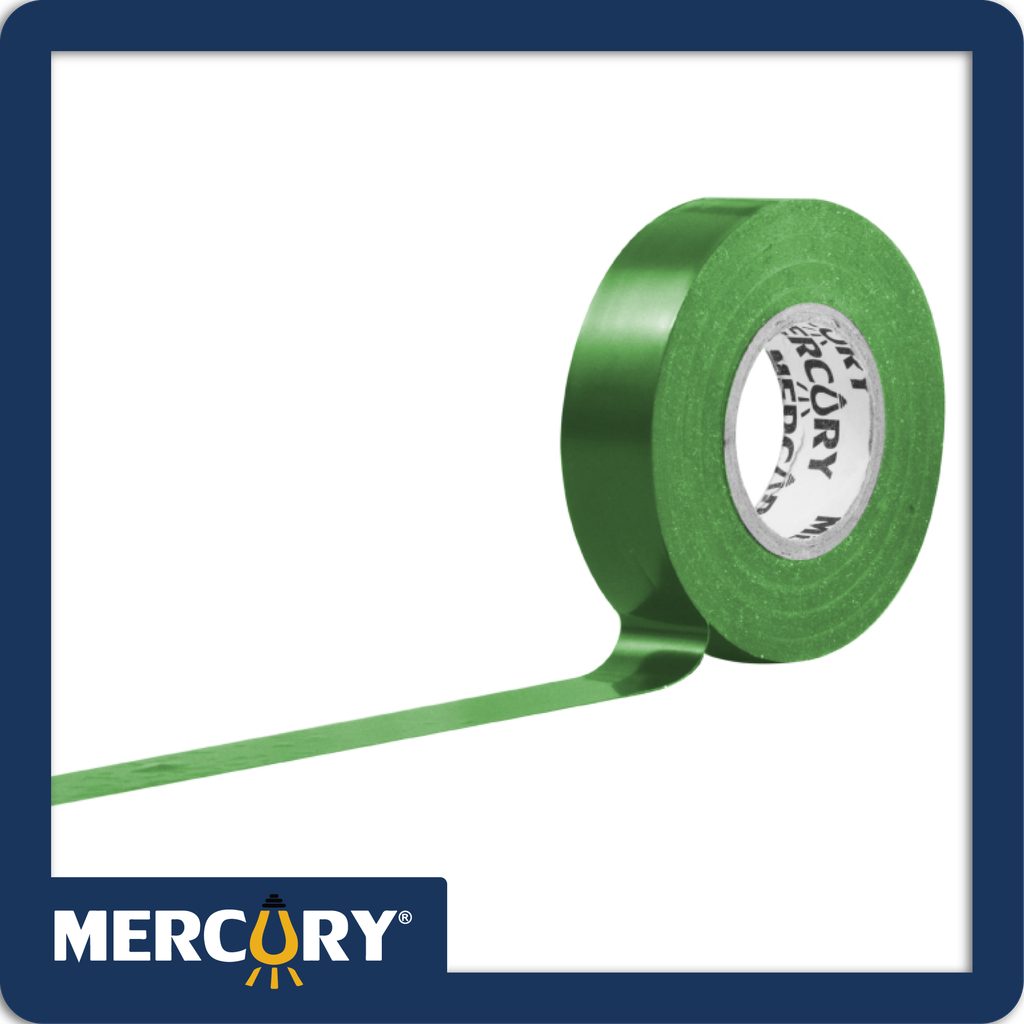 [ECA16] Cinta aislante 15m verde mercury certificacion ul