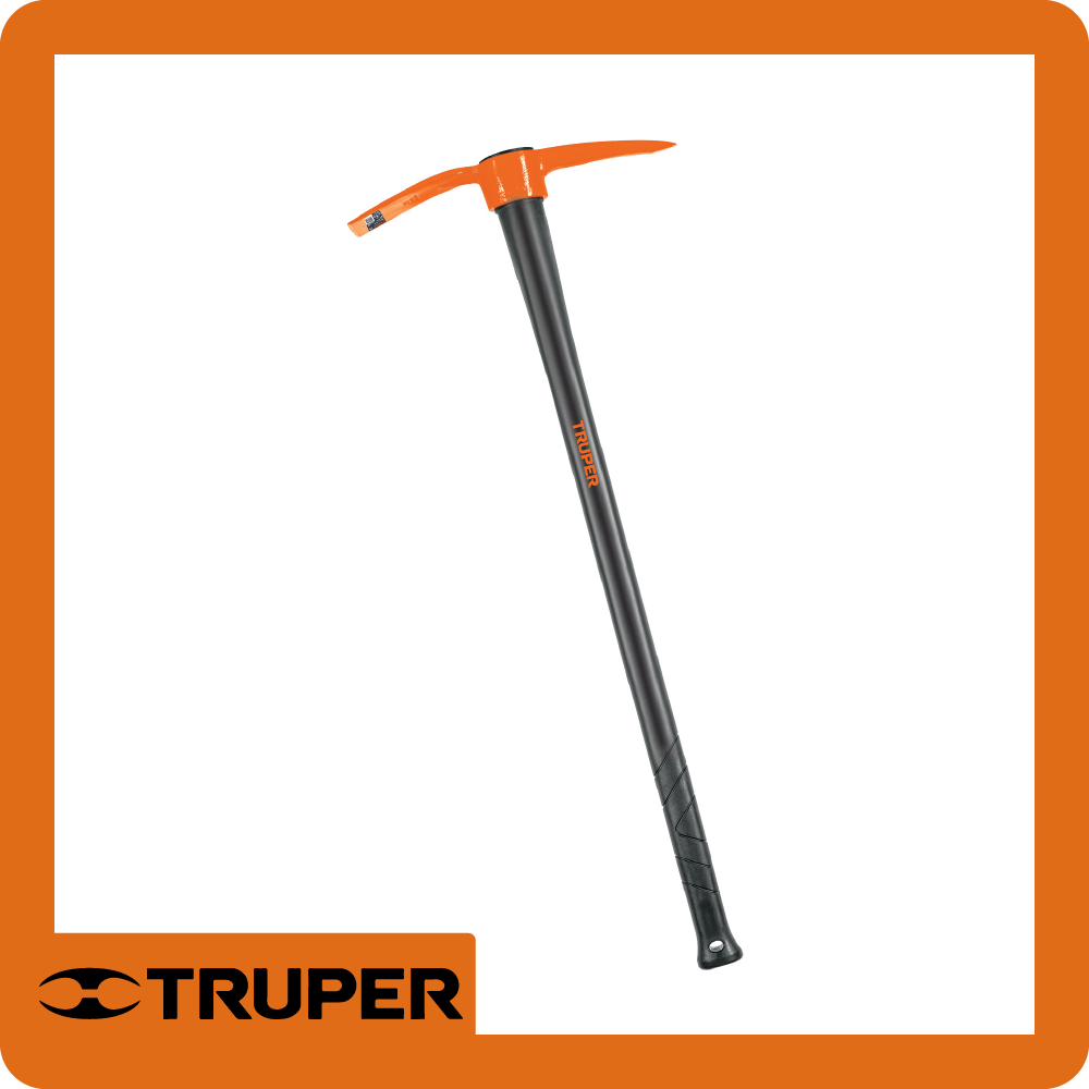 Zapapico 5lb, mango fibra de vidrio 36 pulgadas, truper