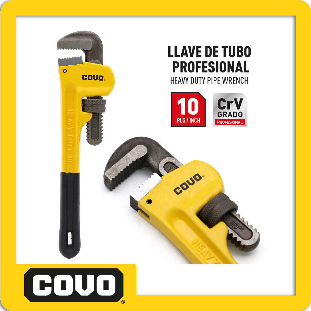 [CV-PW0110C] Llave de tubo industrial 10 pulgadas