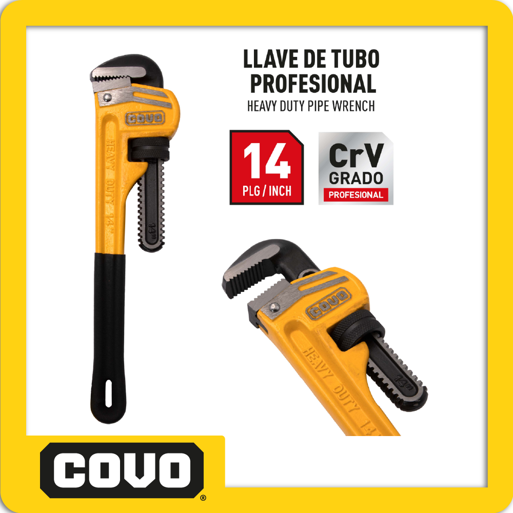 [CV-PW0114C] Llave de tubo industrial 14´´