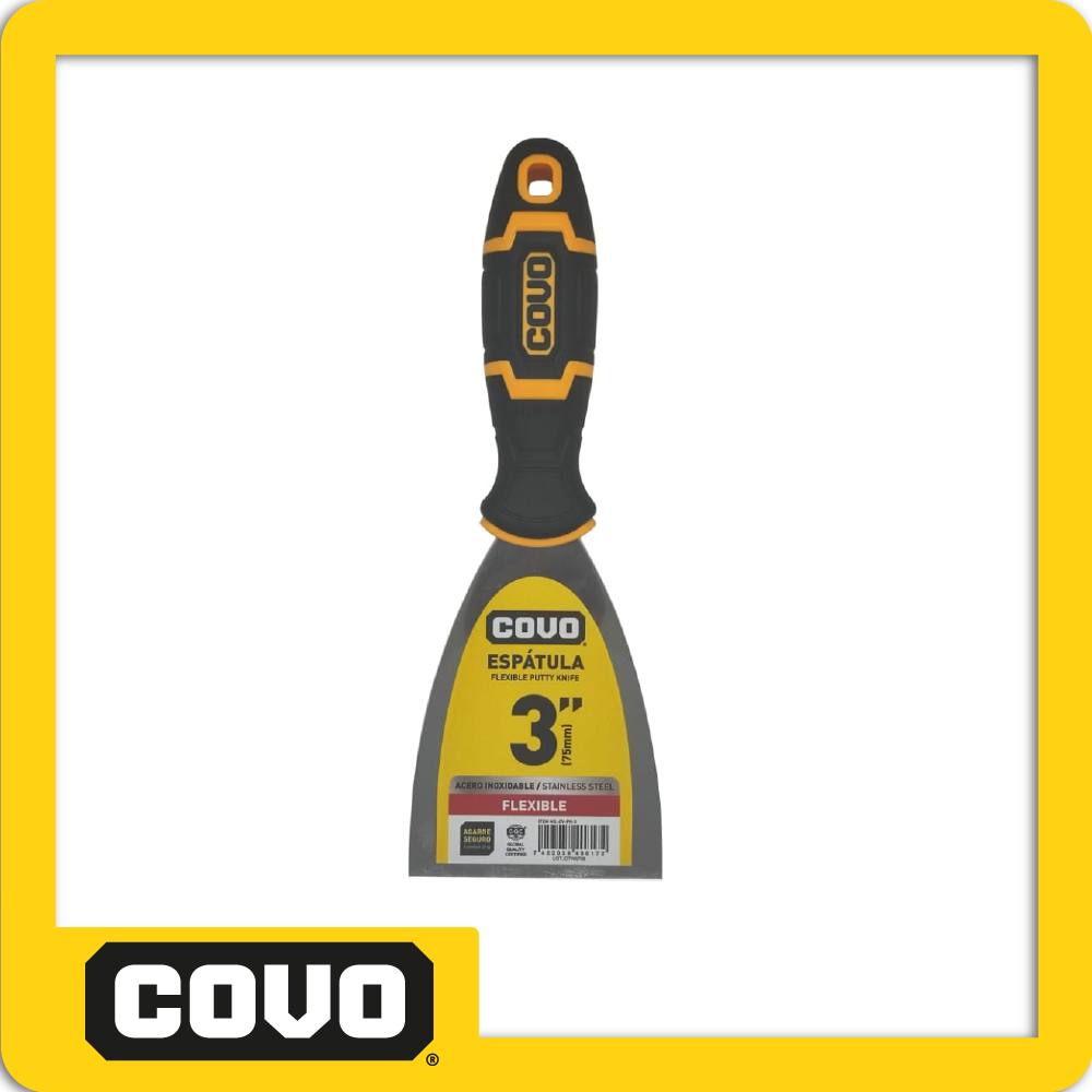 Espatula flexible 3´´ acero inox