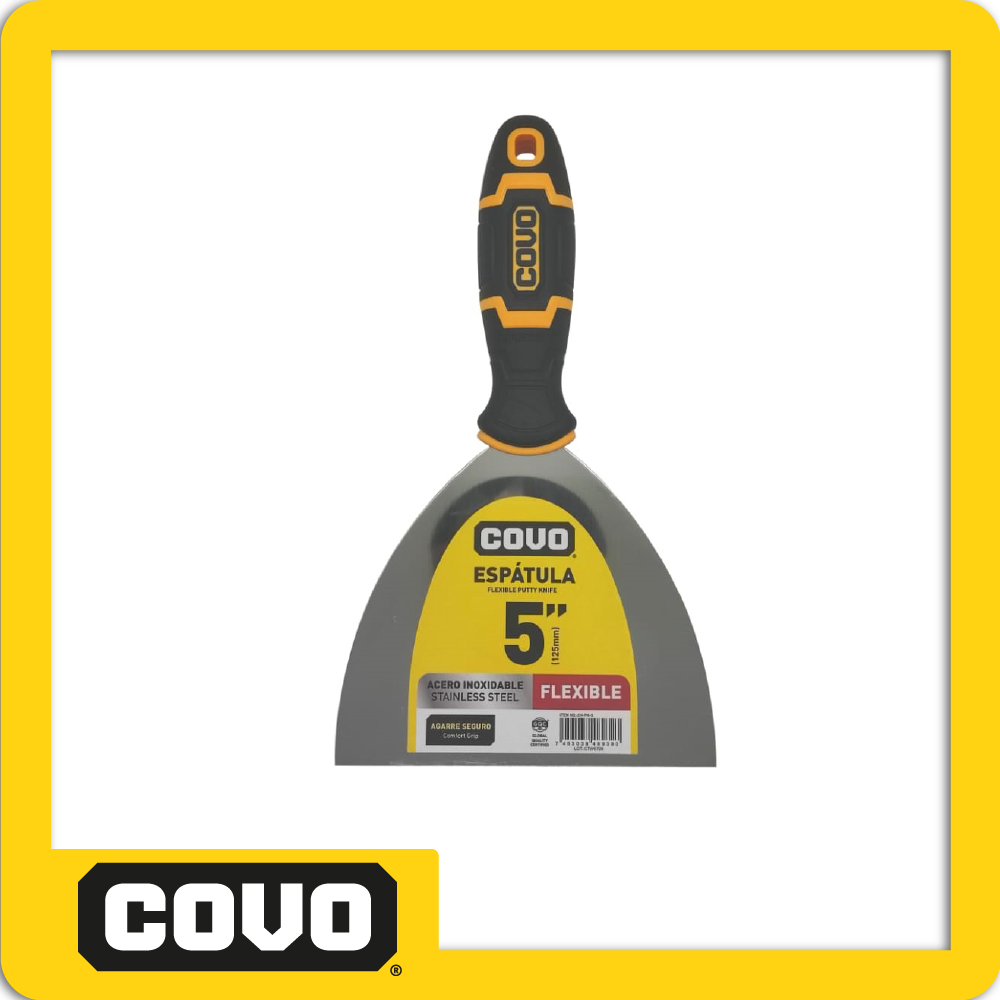 Espatula flexible 5´´ acero inox