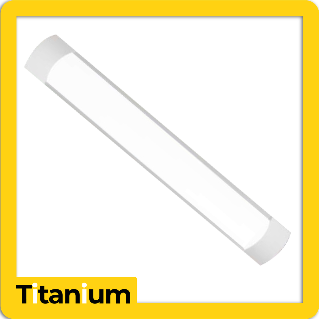 Lampara led titanium 2x18w 6500k antipolvo