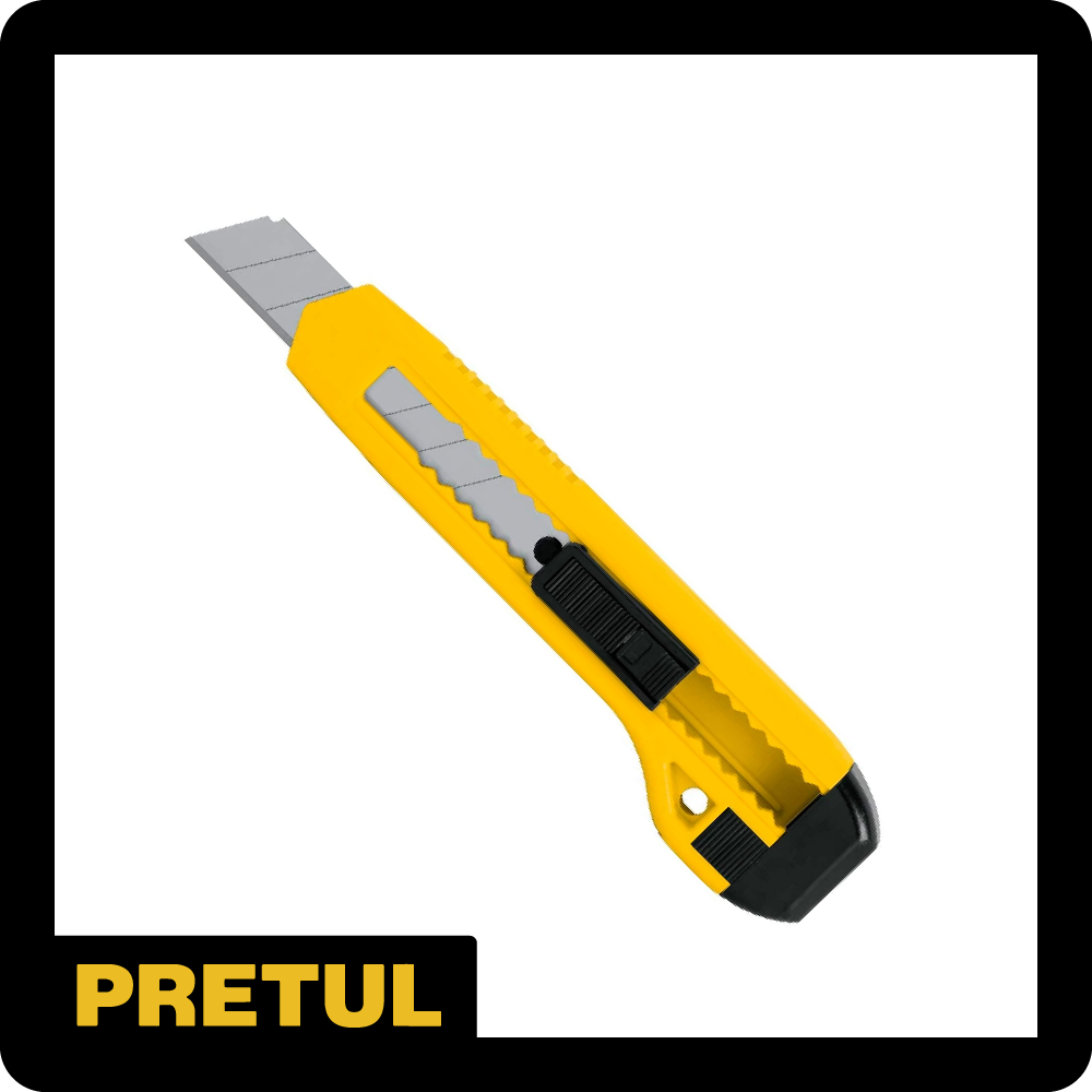 Bisturi 18 mm plastico, pretul