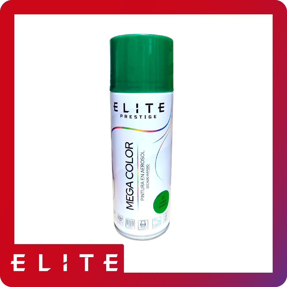 Aerosol elite 400ml 37 verde grama