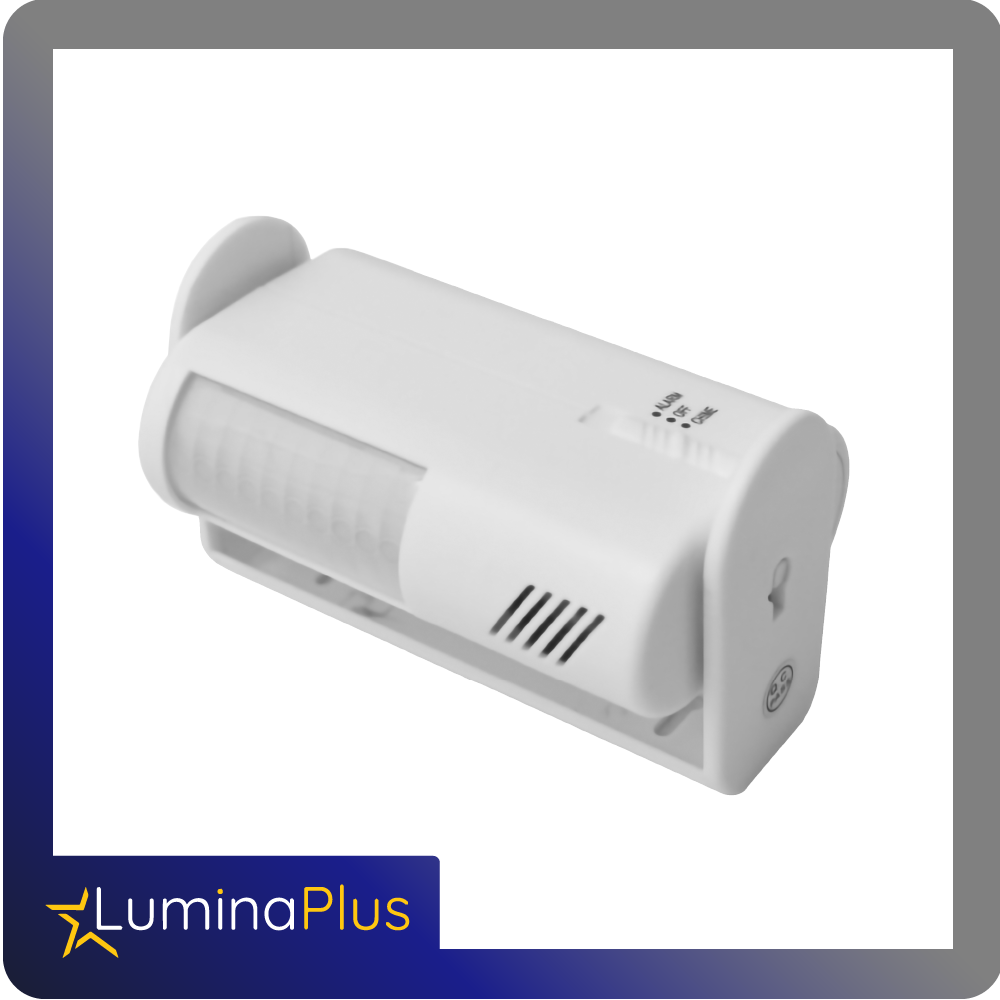 [ESE09L] Sensor con alarma bateria 9v luminaplus