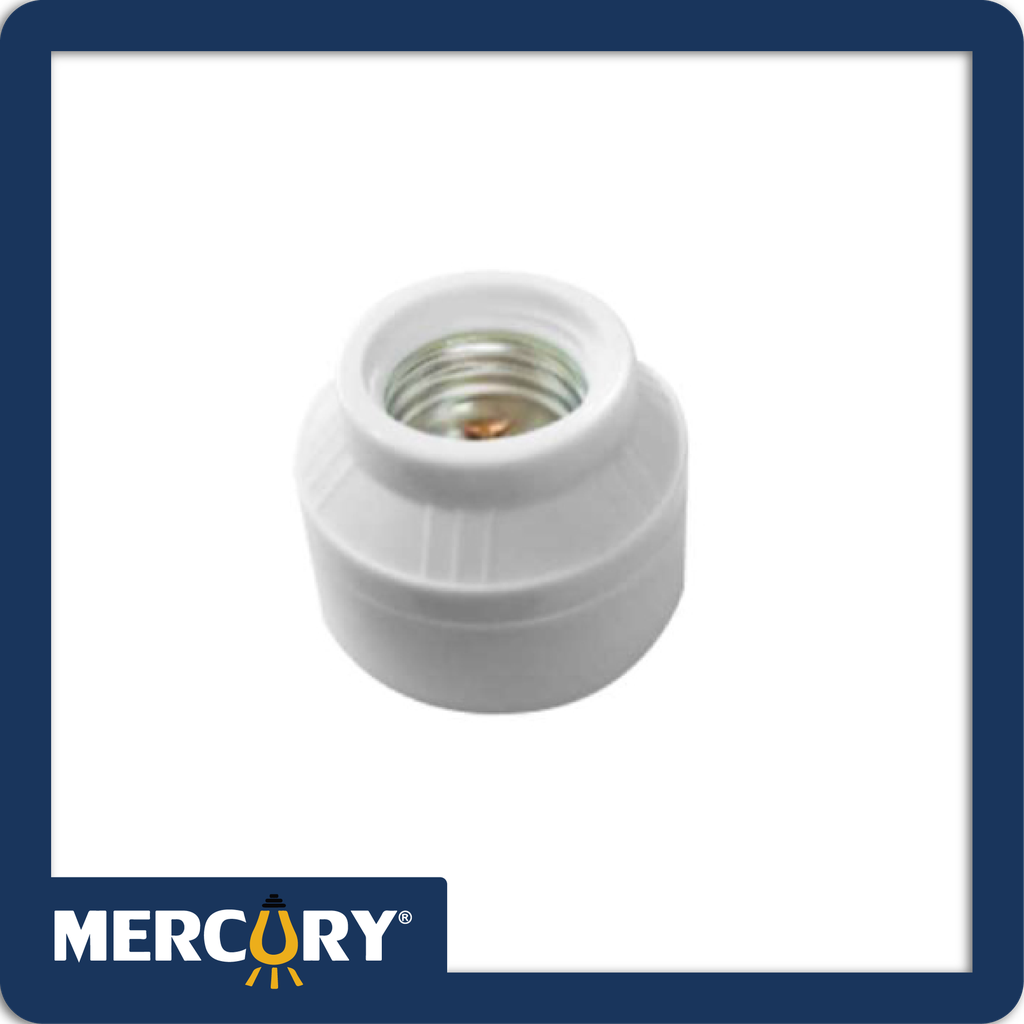 [ECA60] Roseta plastica e27 2 piezas