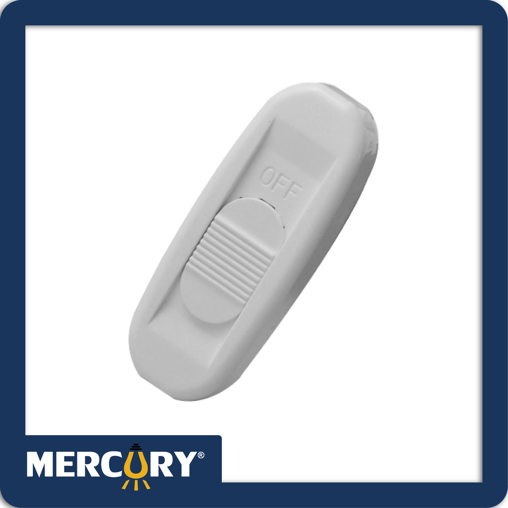 [ECA61] Interruptor de paso blanco corredera