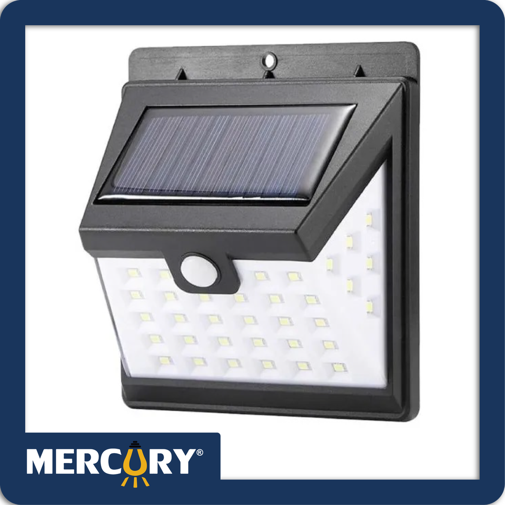 [ISL11] Aplique pared solar led 2w ip44 con sensor