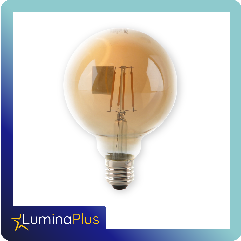 [IBL39L] Bombillo led filamento luminaplus g95 globo 4w 2700k 120v e27