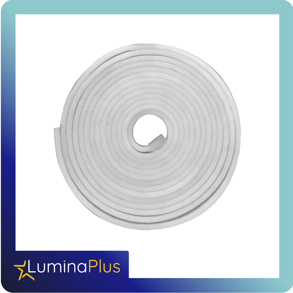Cinta led neon flex luminaplus 12v rollo x5m blanca 6500k